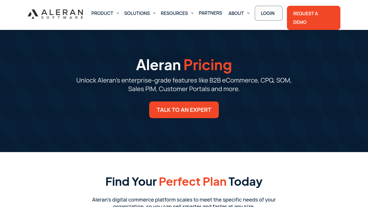 Aleran Unified Commerce Platform